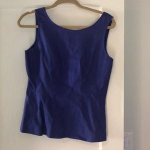 Kate spade purple linen top, size 4